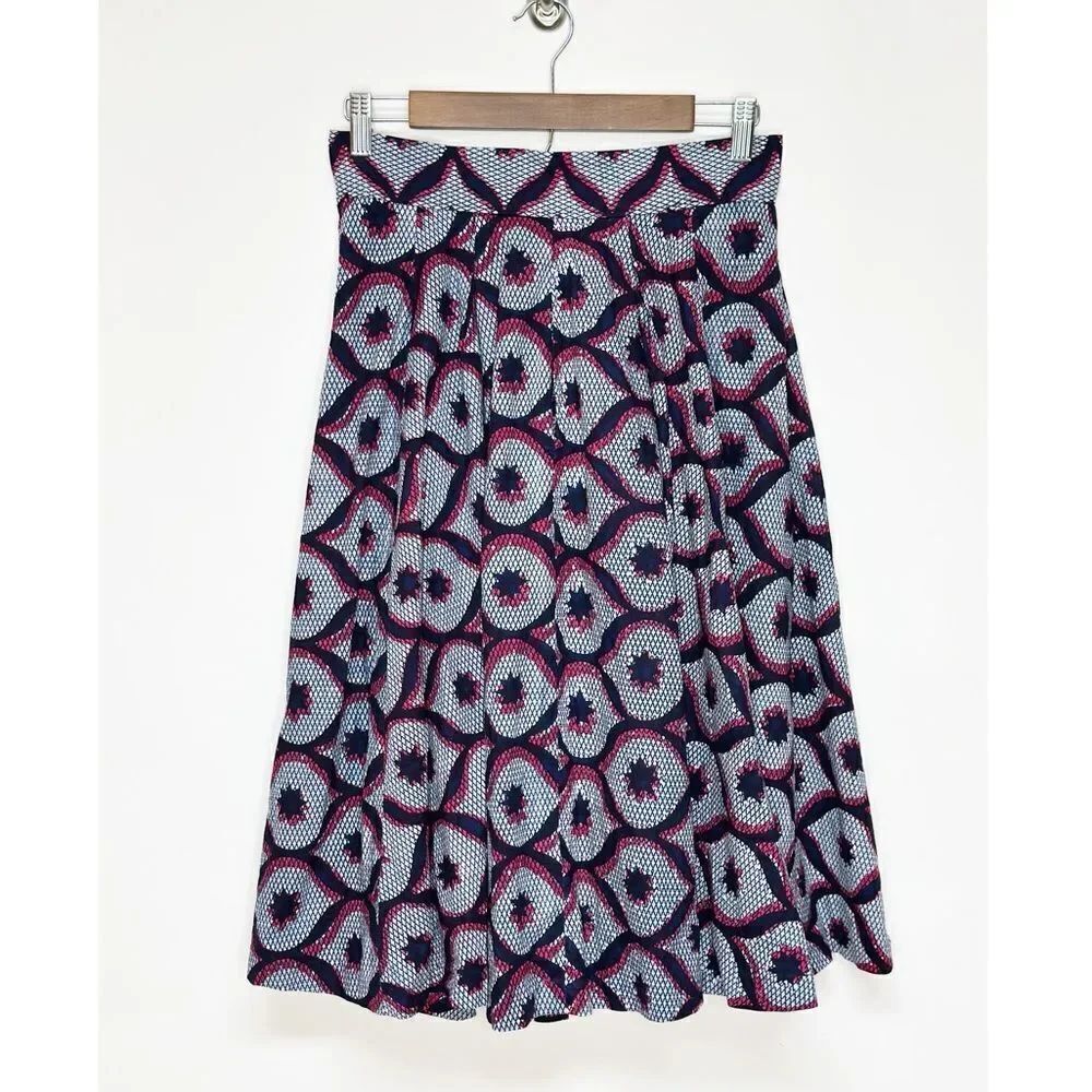 Francis + Benedict Printed Full Skirt Size Small